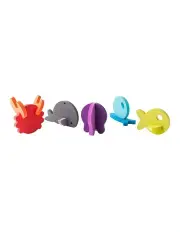 [Boon] 11pc Links 3D Foam Sea Animal Puzzles Bath Time/Tub Toys/Game for Baby/Kids