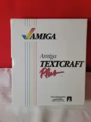NEW SEALED Amiga TEXTCRAFT PLUS Software