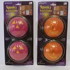 Vtg Halloween Spooky Pink and Orange Pumpkin Touch Lights Seasons Kmart NOS