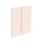 Kaboodle Candy Floss Modern Corner Wall Cabinet Door - 2 Pack