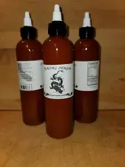 Organic Trinidad Scorpion Pepper Sriracha Hot Sauce~10 oz. Wicked Burn w/ Taste