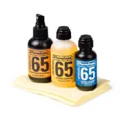 Dunlop System 65 Guitar Tech Kit - Lemon Oil, Polish, String Cleaner Gift Pack