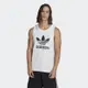 ADIDAS TREFOIL TANK 三葉草 男運動背心-白-IA4808