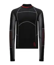 Moncler Grenoble Base Layer Long-Sleeved T-Shirt black