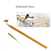 Paint Applicator Pen Hobbies Slanting Fine Line Paint Pen Scratch Repair