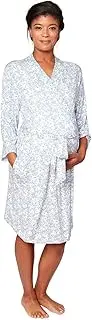 [Magnetic Me] Soft Modal Soft Modal Women's Maternity, Bath, and Lounge Robe for Nursing, Hospital, Labor, and Postpartum
