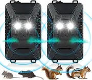 2 Pack Car Rodent Repeller Under Hood Rodent Repellent Ultrasonic Mouse Repellent Battery Operated Rat Deterrent for Car Engine Mouse Deterrent,Keep Rat Mice Out of Barn Garage Outdoors Indoors