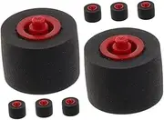 BUGUUYO 8pcs Cassette Pinch Roller for VCR Repair Pinch Roller Assembly Rubber Plastic Shaft