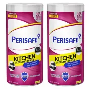 Kitchen Wipes Pack Of 2 Each 160 Wipes For Kitchen Cleaning White Color