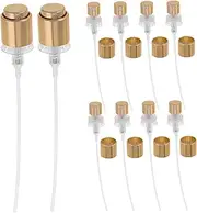 DONFAMDS 10pcs Perfume Spray Nozzle Versatile Atomizer Caps for Diy Fragrance Bottles Easy Press Pump Design Compatible Various Perfume for Home Travel