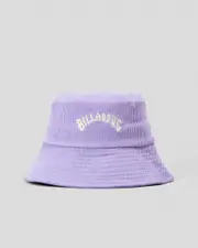[Billabong] Billabong Girls' Cb Good Vibes Cord Bucket Hat in Lilac Breeze Purple Size Small/Medium S/M Lilac Breeze Purple