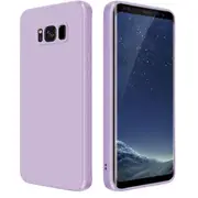 MCC For Samsung Galaxy S8+ Plus Soft Liquid Silicone Shockproof Case Cover G955 [Light Purple]