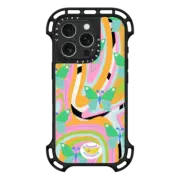 iPhone 16 Pro Ultra Bounce Case MagSafe Compatible Groovy Butterfly