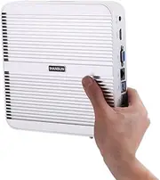 4K Fanless Mini PC, Desktop Computer, Server, HTPC, Kodi Box, Windows 11 or Linux Ubuntu, Intel Core I5 1135G7, HUNSN BM01 WiFi, BT, VGA, HDMI, 4 x USB3.0, 2 x USB2.0, LAN, 64G RAM, 512G SSD, 2TB HDD