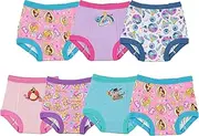 Disney Girls Princess Toddler Potty Training Pant and Starter Kit Includes Stickers & Tracking Chart Sizes 2t, 3t, 4t