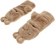 [TEMPNAP] Comfortable Warm Gloves Touch Screen Unicorn Pattern Soft Lining Perfect for Cold Weather Christmas Daily Use
