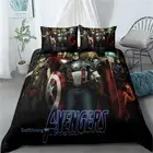 The Avengers Queen/Single/Double/King Bed Quilt/Doona/Duvet Cover Set