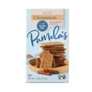 Pamela's Gluten Free Cinnamon Graham Style Crackers 7.5 Ounce Box