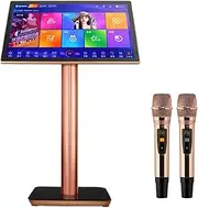 Smart Touch Screen Karaoke Machine, Karaoke Equipment, 19.5/22 Inch 4K HD Capacitive Touch Screen, 27 Languages, Bar Home Party KTV Karaoke Player,22inch-4TB