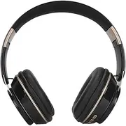 Wireless Headphones, Bluetooth 5.0 Earpiece, Wireless Over Ear Headset Noise Canceling Foldable Gaming Headsets with Microphone for PC Office Phone Call(Black)