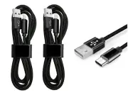 For TCL 20 A 5G T768S 2X 3FT USB Cable Charger Type C USB 3.1