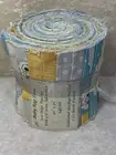 Pre-Cut Jelly Roll 40" x 40" Baby Rag Quilt Fabric Material