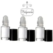 Cologne Travel Bottle, Glass Roll On Bottle, Perfume Mini Bottles 5ml 1/6oz 48pk