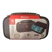 Nintendo Switch LITE Deluxe Travel Case Padded Gray New Ships Now