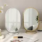 360° Rotatable Vanity Mirror Oval Desktop Stand Mirror Makeup Mirror TableTop