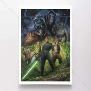 Star Wars Poster Canvas Movie Comic Art Print #170