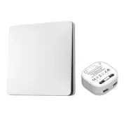 Battery Free Wireless Light Switch Self Generating and Easy to Install