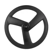 Carbon Wheelset 3 Spokes 700c Fixed Gear 23mm Width Road and Track Wheels