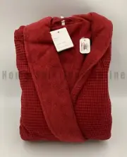Pottery Barn Waffle Weave Cotton Resort Robe Red Extra Large #9151