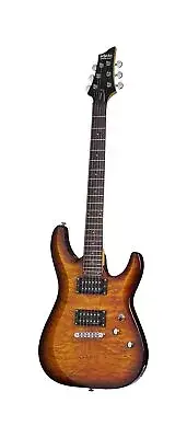 Schecter C-6 Plus VSB Solid-Body Electric Guitar, VSB