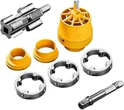 Threader Tool,Plumbing Maintenance Set | Professional Automotive and Industrial Maintenance Plumbing Pipe Threading Tool Set