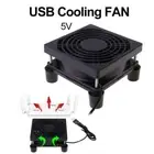Cooler Fan USB Charging Cooling Fan for Router Set Top Box