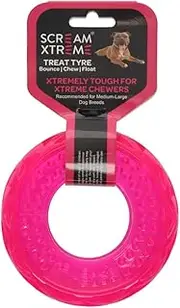 Scream Xtreme Treat TYRE Loud Pink - Med/LGE 13x4.5cm
