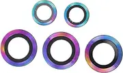 Angoily 1 Set Lens Film Watch Protector Film Screen X Screen Protector Ultra Privacy Screen Protector Pixel Screen Protector Screen Protector Glasses Camera Lens Aluminum Alloy Colorful