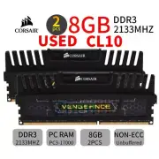 Corsair 16GB Kit 2x 8GB DDR3 OC 2133MHz PC3-17000U 240Pin Desktop Memory RAM BT