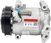 AC Air Conditioning Compressor，Compatible With Fiat Novo Uno Fiorino Palio Mobi Delphi Car Auto 51980391 52050384 CS10099 51786321 52093153