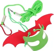 BESPORTBLE Bearded Dragon Harness Kit Christmas Reptile Leash Traction Rope for Lizards Outdoor Lizard Leash Set