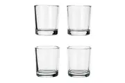 40 Pack Tealight Glass Votive Candle Holders Bulk Set Festival Decor Wedding Propose Parties Holiday and Home Decor