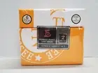 KING 6 Pc Bed Sheet Set 1800 Series TN Vols Tennessee Bed Sheets Orange/White