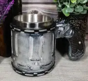Gun Pistol Barrel Case Mug Beer Stein Tankard Coffee Cup 11oz Dinnerware