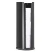 Brabantia Toilet Roll Dispenser Tissue Holder Storage Stand Organiser Matt Black