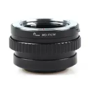 Minolta MD MC mount lens to Fujifilm X mount macro helicoid adapter FX Pro3 T100