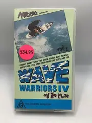 Wave Warriors by Astro Boys Surfing Video VHS Rare and HTF Vintage 1989 SEALED