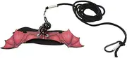 WOONEKY Pet and Leash Set Lizard Traction Rope Small Pet Hauling Rope Gecko Pulling Leash Fashion Lightweight for Bearded Dragon
