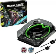 Beyblade X Xtreme Battle Set with Beystadium Arena Featuring X-Celerator Rail, 2 Right-Spinning Top Toys, 2 Launchers, Toys for Boys and Girls, 8+