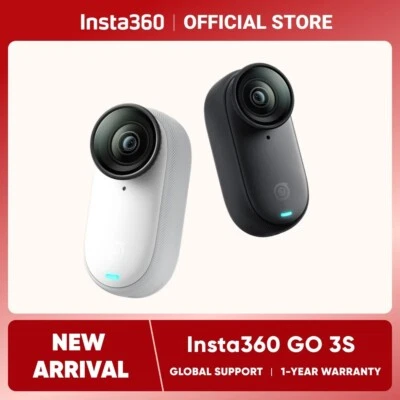 Insta360 GO 3S 4K 64G Tiny Action Camera 10mWaterproof Vlog Cycling Riding Sport